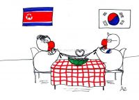 Los fideos de amor coreanos